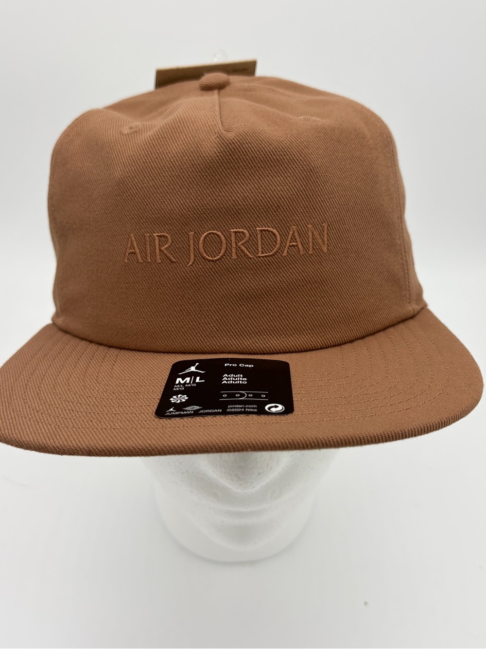 Jordan Brown Air Jordan Embroidered Pro Cap